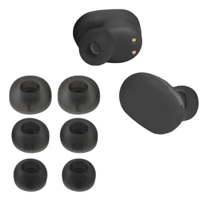 Image de kwmobile 6X Embout Compatible avec JBL Tune Buds Embouts de Rechange en Silicone 3 Tailles