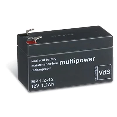 Image de Powery batterie multipower (2?12) mP1, vds 12?acide