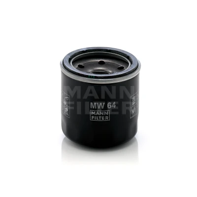 Image de MANN FILTER MW 64 Filtre à huile M 20 X 1.5 avec un clapet de non retour vissé