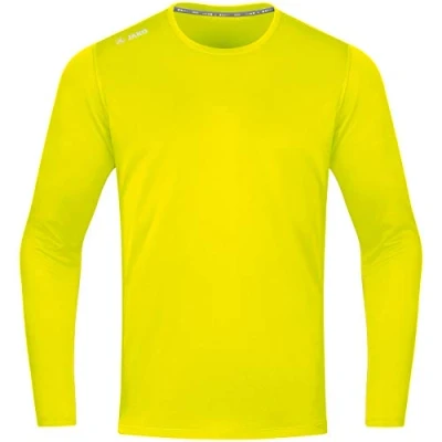 Image de JAKO Course à Manches Longues 2.0, Mixte Enfant, Jaune Fluo, 140