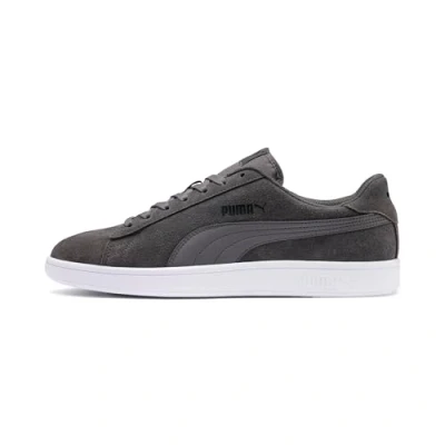 Image de Puma Mixte Smash V2 Baskets, Castlerock Noir Blanc, 45 EU