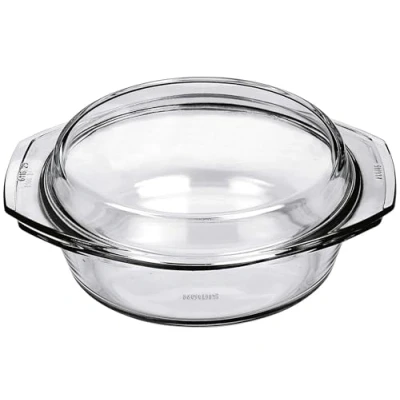 Image de SIMAX Bol avec couvercle en verre transparent 24 x 16 11 cm
