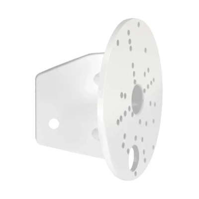 Image de Eglo Projecteur extérieur connexion d&#039;angle, support d&#039;angle en acier pour lampes extérieures, couleur : blanc, Ø 11,2 cm