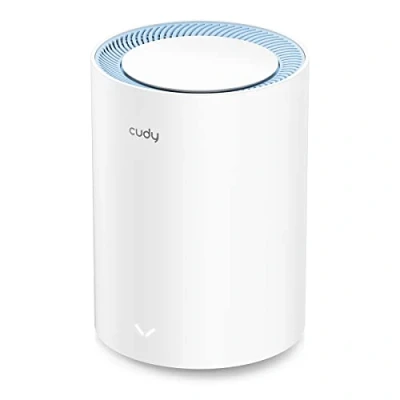 Image de Cudy M1200 1 PACK système Wi Fi maillé Bi bande (2,4 GHz / 5 GHz) (802.11ac) Blanc Interne Neuf