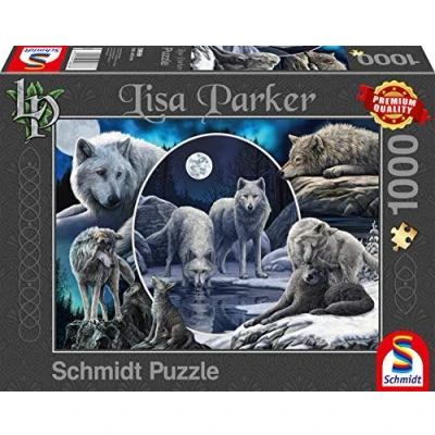 Image de Schmidt Lisa Parker: Magnificent Wolves Jigsaw Puzzle (1000pc)