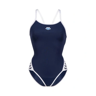 Image de arena Icons Super Fly Back Solid Maillot de Bain Femme Une Pièce, à Séchage Rapide, Sport MaxLife Tissu Eco avec Résistance Maximale au Chlore et Protection UV UPF 50+