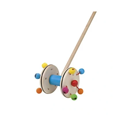 Image de Selecta 62028 Roller, jouet à pousser / tirer, en bois, 10 cm