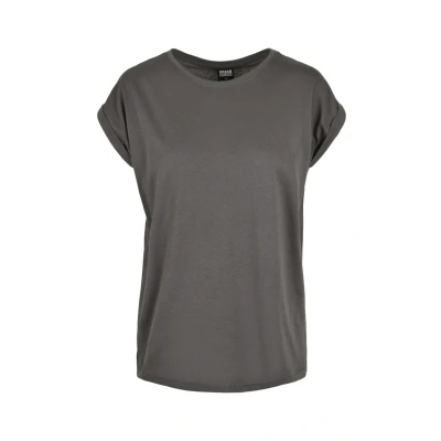 Image de Urban Classics Extended Shoulder Tshirt basique, Femme, Taille: 4XL, Darkshadow