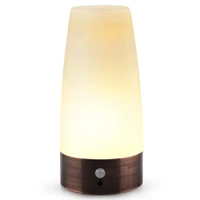 Image de The Glowhouse Lampe de table LED sans avec détecteur mouvement PIR (ronde)