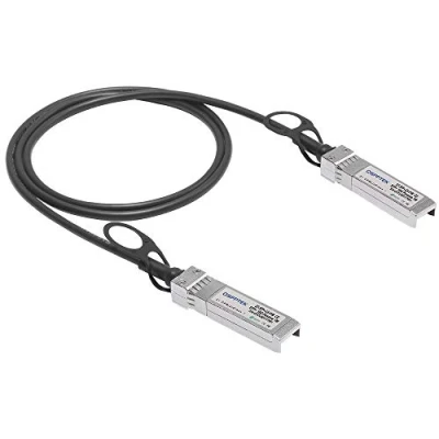 Image de QSFPTEK 10G SFP+ DAC Câble 1 Mètres (1M), de Cuivre à Connexion Directe Passive per Cisco SFP H10GB CU1M, Ubiquiti, D Link, Mikrotik, Dispositivi Open Switch Code Neutre