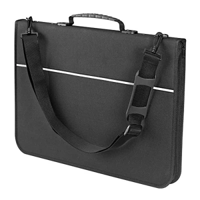 Image de Mapac Group Ltd Portefeuille à Quartz A1 Noir, Matériau synthétique, 89x5x66 cm