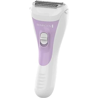 Image de Remington Rasoir [Bande Hydratante Aloe Vera] Smooth &amp; Silky (Efficacité Confort d&#039;utilisation, Grilles flexibles avec tondeuse intégrée, Fonctionnement sur piles fournies, Wet&amp;Dry) WSF5060
