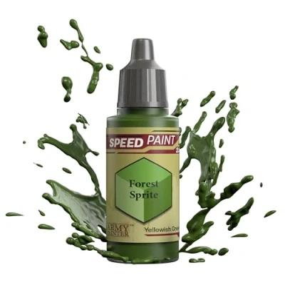 Image de The Army Painter Speedpaint Forest Sprite 2.0, Peinture Acrylique Unique 18ml Solution De à Une Couche Pour Figurines Comme Warhammer 40k et Dungeons and Dragons.