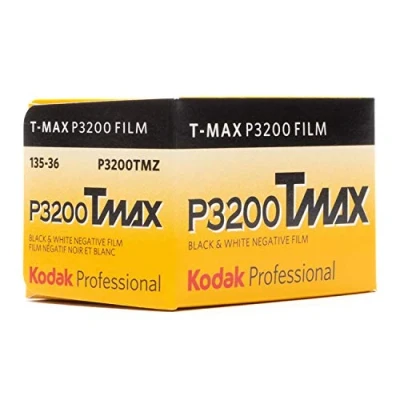 Image de Kodak T MAX P3200 TMZ135 36 Pellicule Noir et Blanc Haute Sensibilité Expositions pour Détails Exceptionnels Neuf