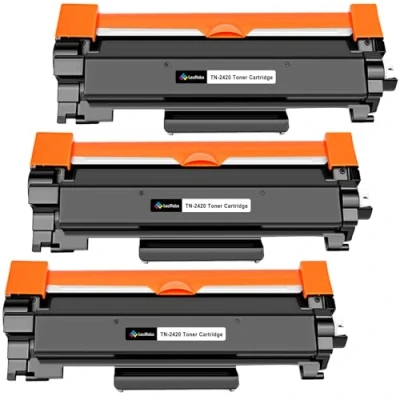 Image de LeciRoba TN 2420 pour Brother TN2420 TN2410 2410 Toner DCP L2530DW L2510D L2537DN L2550DN HL L2350DW L2310D L2357DW L2370DN L237550DW DW MFC L27. 10DW L2710DN L2730DW L2750DW