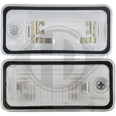 Image de DIEDERICHS 1031092 Eclairage De Plaque d&#039;Immatriculation C5W droit AUDI: Q7, A3 Sportback, A4 B7 Berline