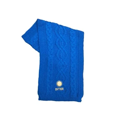 Image de Inter FC Écharpe en Acrylique Mod Maille 01 Bleu Taille Unique