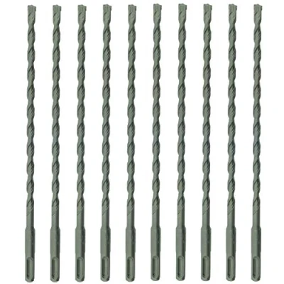 Image de SabreCut SDSB8_10 Lot de 10 forets SDS Plus pour brique en pierre 8 mm x 210