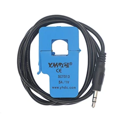 Image de HUABAN 1PCS SCT013 005 5A 1V Capteur de transformateur courant à noyau divisé non invasif