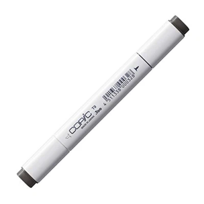 Image de COPIC Classic T 9, Toner Gray No. Twin Marker avec Une Pointe Moyenne et Fine