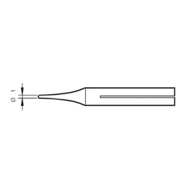 Image de JBC 0150805 Pointe pour fer à souder LD B05D