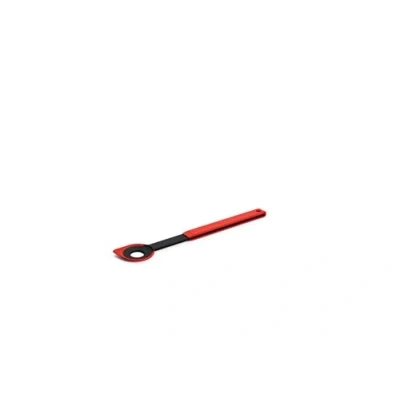 Image de Woll ku005 Cook It du Trou Cuillère avec Fibre de Verre Verst ärktem Poignée et Silicone lèvres jusqu&#039;à 260 C Résiste à la Chaleur, 6 x 32,5 cm