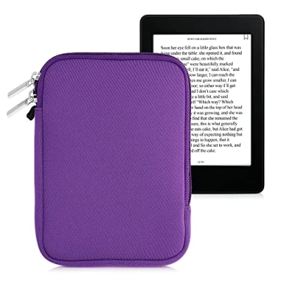 Image de kwmobile Housse de Protection pour Liseuse Étui 17 x 12 2 cm E Reader en Néoprène Violet