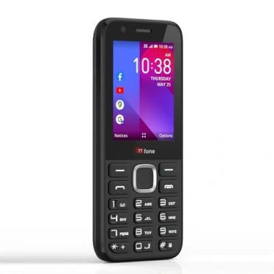 Image de TTfone TT240 Téléphone Portable Simple et Facile à Utiliser 3G KaiOS Pay As You Go (O2 Go)