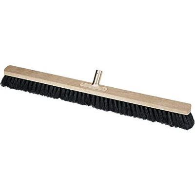 Image de Nölle 236903 Balai de salle en Crin/Cheveux synthétiques, Beige/noir, 100 cm