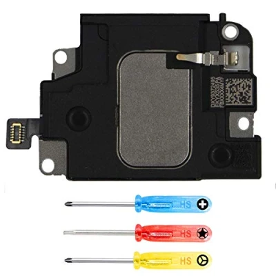 Image de MMOBIEL Haut Parleur Compatible avec iPhone 11 Pro Max 2019 Sonnerie Buzzer Loud Speaker de Rechange INCL. Tournevis