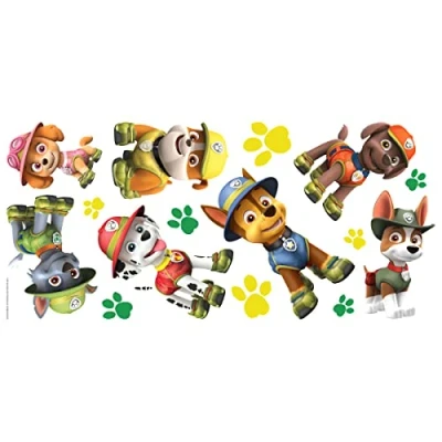Image de RoomMates Sticker geant Pat Patrouille Jungle repositionnable