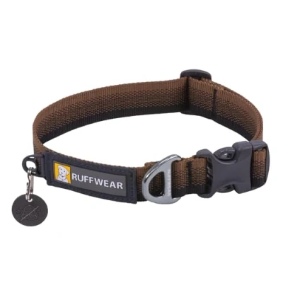 Image de RUFFWEAR Collier pour Chien Front Range, Sangle Tubelok résistante, Anneau de Fixation en Aluminium et Boucle à Ouverture latérale, élégant Durable Moonlight Fade 14&quot; 20&quot;