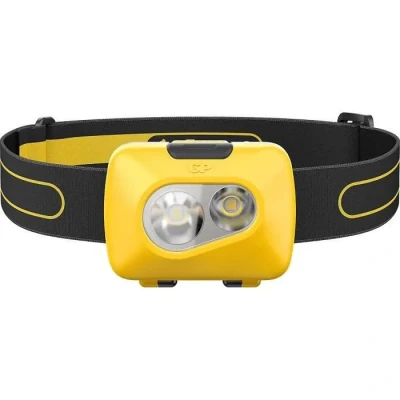 Image de Lampe frontale GP CH42 100lm Jaune Extérieur Pile