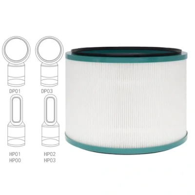 Image de Lhari Filtre HEPA de rechange compatible avec Dyson Pure Cool Link DP01, DP03, Hot + HP00, HP01 HP02, HP03, remplace la pièce 968125 03
