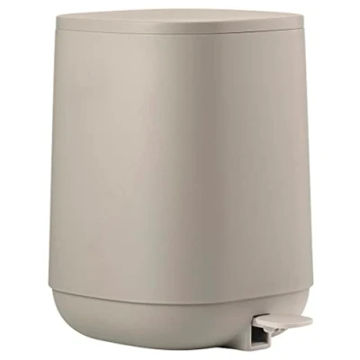 Image de ZONE Denmark Time Poubelle à pédale 20,8 x 27,5 cm 3 litres Concrete