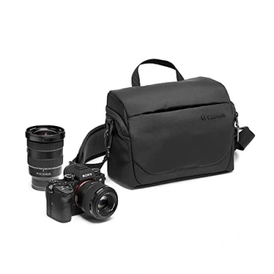 Image de Manfrotto MB MA3 SB M étui et housse d&#039;appareils photo Sac à bandoulière Noir Neuf