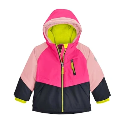 Image de first instinct by killtec Enfant Veste de ski/veste fonctionnelle avec capuche et jupe pare neige FISW 31 MNS SKI JCKT, fuchsia, 86/92, 42253 000