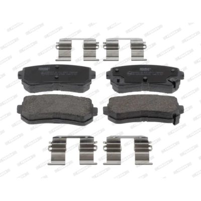 Image de FERODO FDB5066 Jeu de plaquettes frein avec indicateur d&#039;usure accessoires KIA: Picanto II, SOUL 2, Optima / K5 Berline, HYUNDAI: Kona SUV