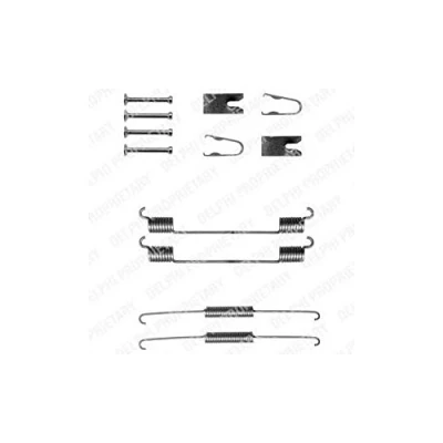 Image de Kit d&#039;accessoires, mâchoire de frein DELPHI LY1265