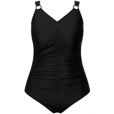 Image de Ulla Popken WITH Softcups Maillot de bain, Femme, Taille: 54, Black