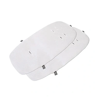 Image de Maxi Cosi Draps De lit Alba, pour Berceau bébé 100% Coton, la Naissance jusqu&#039;à 6 Mois Environ (9kg), Blanc