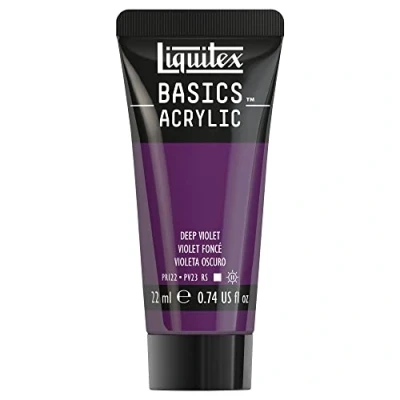 Image de Liquitex Acrylique Basics Tube 22 ml Violet Fonce ROW