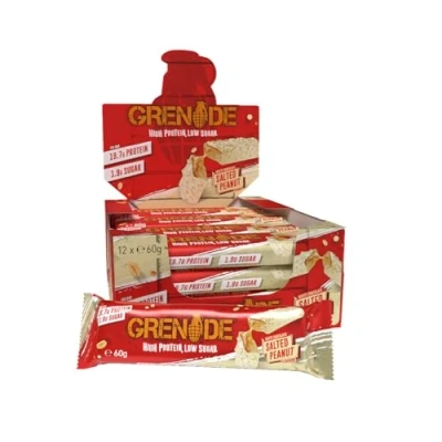 Image de Carb Killa Bar Cacahuètes salées Chocolat blanc (12 x 60 g)