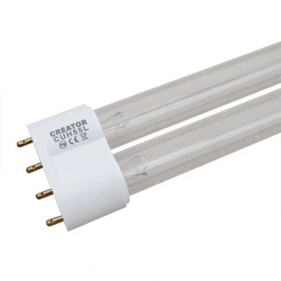 Image de Mia.home ® lampe de rechange uVC ampoule uV c puissants pour appareil 5 w/uVC 7 w/9 w/11 w/18W/24W/36W/55 w, Verre, 55 Watt 2G11
