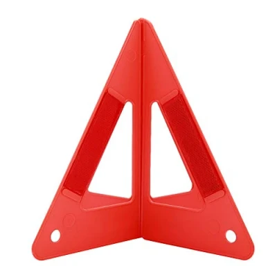 Image de Suuonee Panneau d&#039;avertissement de panne voiture, triangle réfléchissant d&#039;urgence voiture portative avertissant le signal d&#039;arrêt la route sécurité