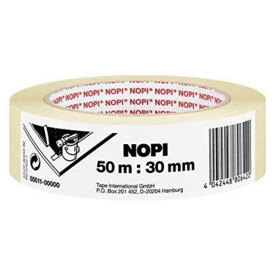 Image de Papierabdeckband NOPI Rouleau de ruban masquage 30 MM x 50 M beige