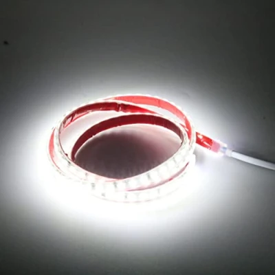 Image de pcning 2835 Adhesif Ruban LED IP67 Etanche 220V 230V 1M avec Interrupteur, 100CM 12 Watts Bandeau Lumineux de Blanc Froid 6000K Strip (Blanc Froid, 1)