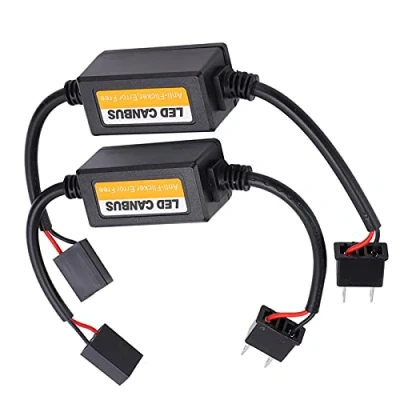 Image de Annuleur d&#039;erreur pour H7, code de décodeur LED anti scintillement tableau bord voiture d&#039;annulation défaut le Bus Canbus H7 DC