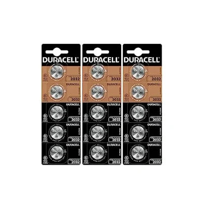 Image de 15 x Duracell Cr 2032 (3 ampoules de 5 batteries) piles (DL/CR2032)