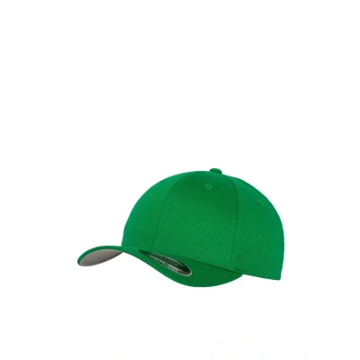 Image de Flexfit Unisex Adulte Wooly Combed 6277 Casquette, Vert (pepper green), Taille XS/S